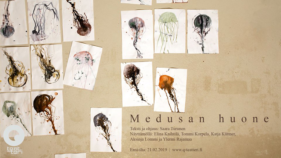 Medusan huoneen ensi-ilta lähestyy! Kirjoitin teoksen lähtökohdista. #medusanhuone <a href="/Q_teatteri/">Q-teatteri</a> medusanhuone.blogspot.com/2019/02/saara-…