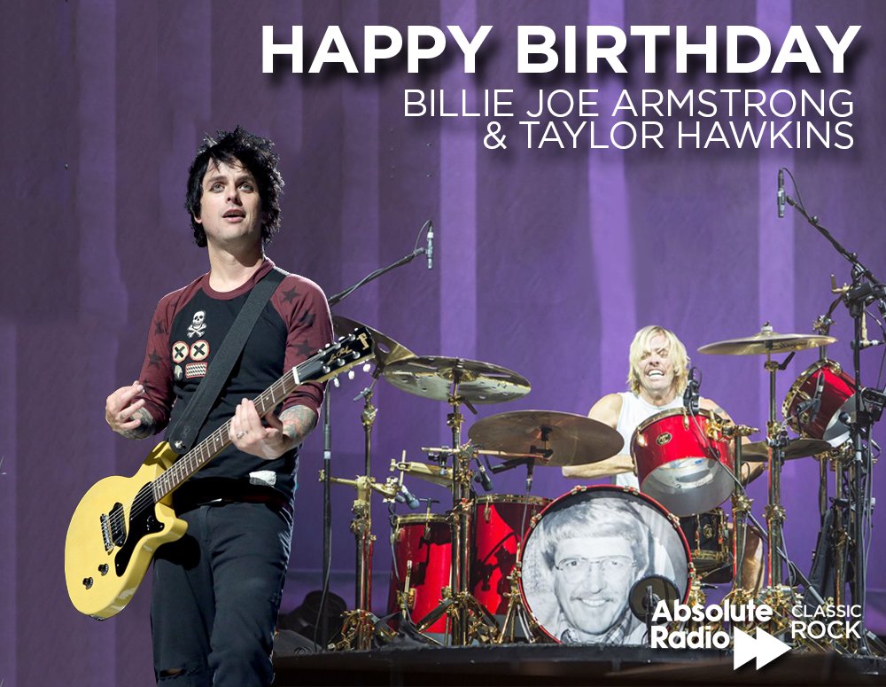 Happy birthday to Taylor Hawkins & Billie Joe Armstrong, both 47 today!
Imagine if they formed a band together! 