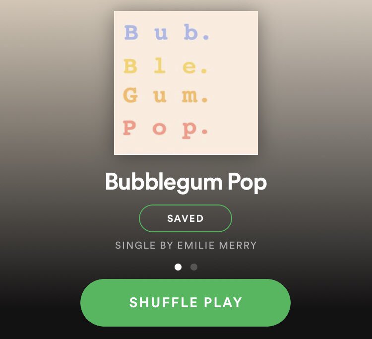 Make sure to check out my new SINGLE on Spotify !! Happy Sunday ✨