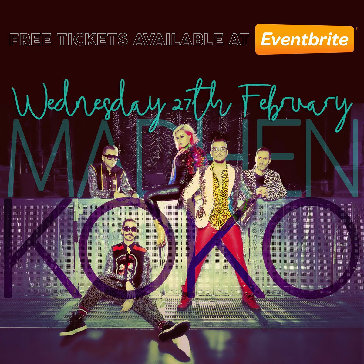 10 days to go! There are still tickets available for our free gig at @KOKOLondon @eventbriteuk on 27th Feb #madhen #eventbrite #gig #partyband #band #liveband #livegig #livemusic #live #freegig #freeevent #event #events #eventprofs #weddingband #weddingentertainment #weddingparty