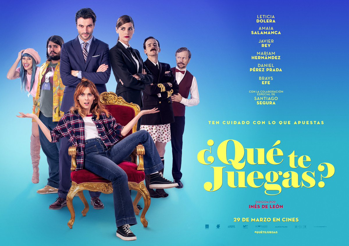 mariamhernancfo's tweet photo. Película "¿Qué t�� juegas?" Estreno él 29 de Marzo en cines. Con nuestra @Mariam_Hernan en el reparto. No os lo perdáis 🎬🖤 https://t.co/FIMeNgkqDb