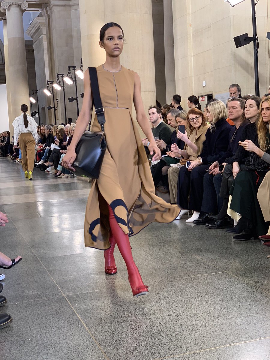 BoF's tweet image. A first look at the @victoriabeckham show. . . What do you think?