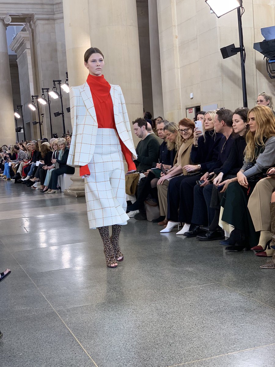BoF's tweet image. A first look at the @victoriabeckham show. . . What do you think?