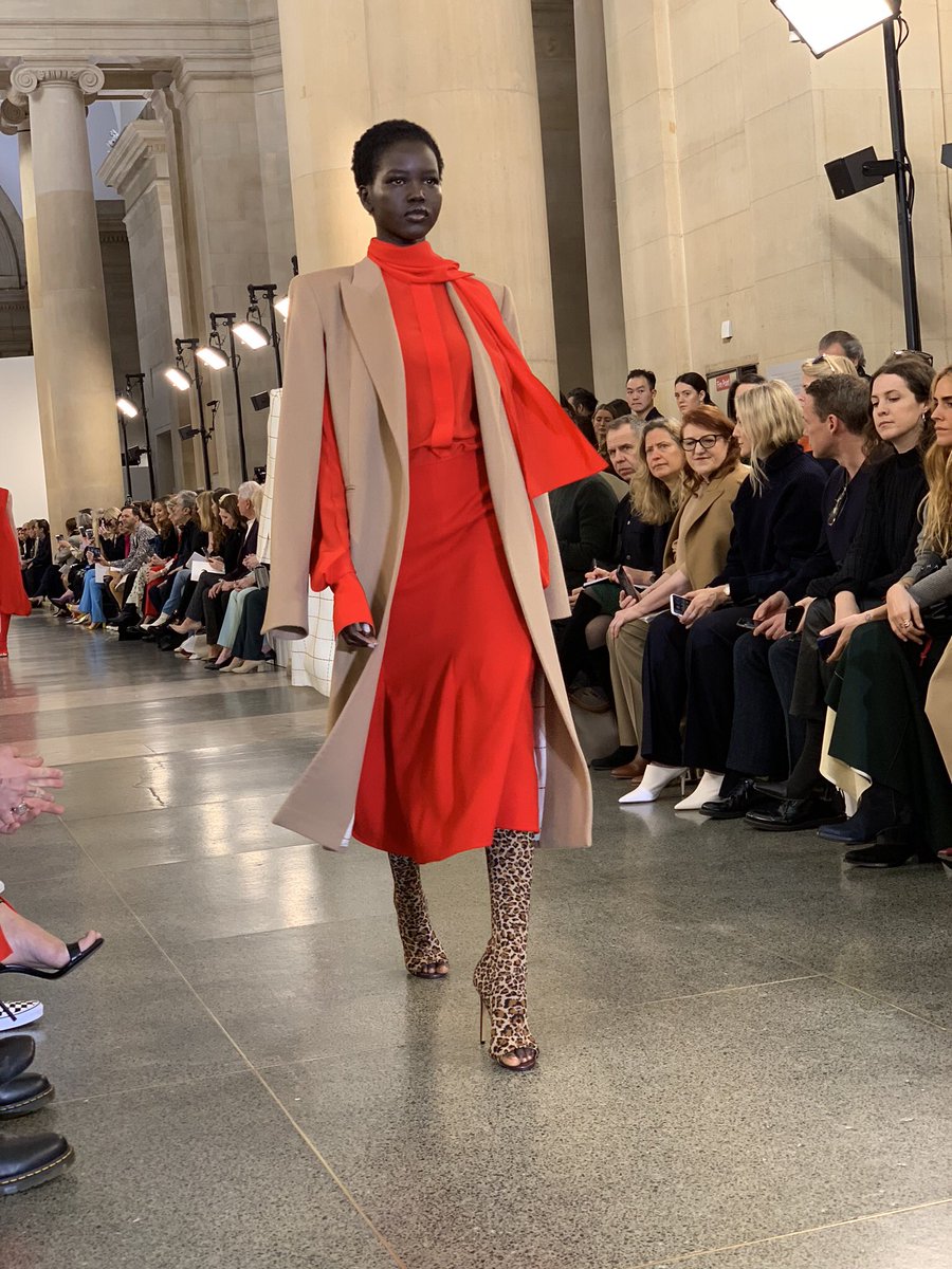 BoF's tweet image. A first look at the @victoriabeckham show. . . What do you think?