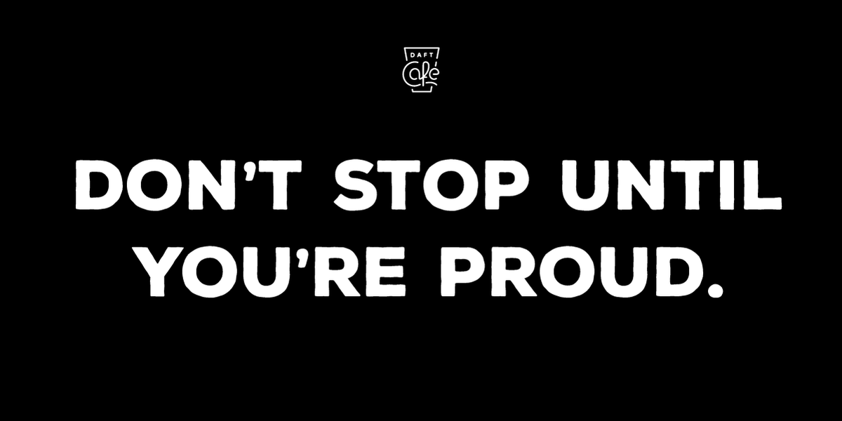 daftcafe's tweet photo. Words of wisdom. No to co, kawa i zaczynamy tydzień? :) https://t.co/EfIHAi1dHR