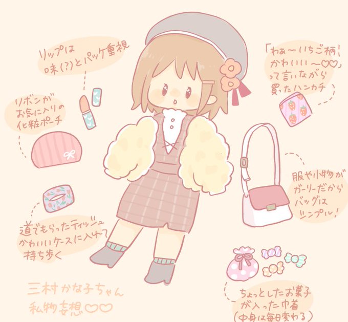 三村かな子ちゃんの私物妄想絵! 