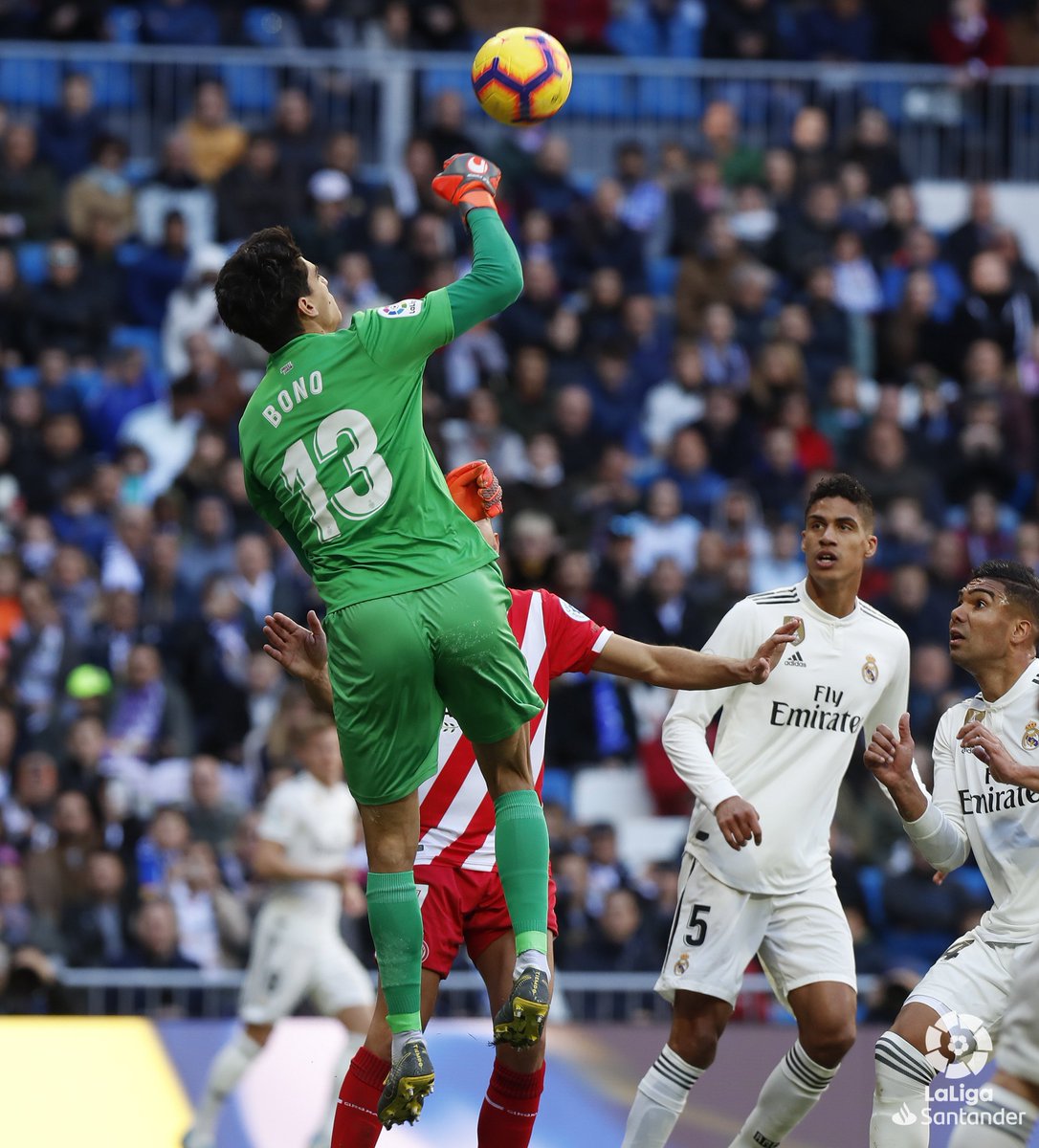 ياسين بونو @Bonoyass 👐
🔴 @GironaFC 🔴
#RealMadridGirona 1-0