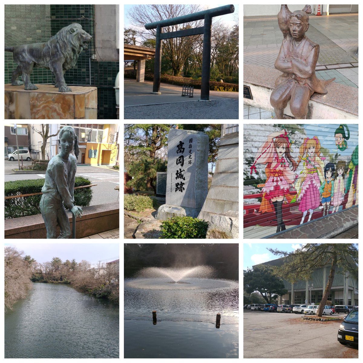 K_Rikukami's tweet photo. 高岡DlightFF無事に終わりました。晴れて良かった。前日に雪とかやめて��90個ほどP8なりました。直前(12時ぐらい)に慌ててルート決めをしたのはここだけの話。皆様お疲れ様でした!#ingress #DlightFF #UnightFF https://t.co/J6RhXJ1uAO