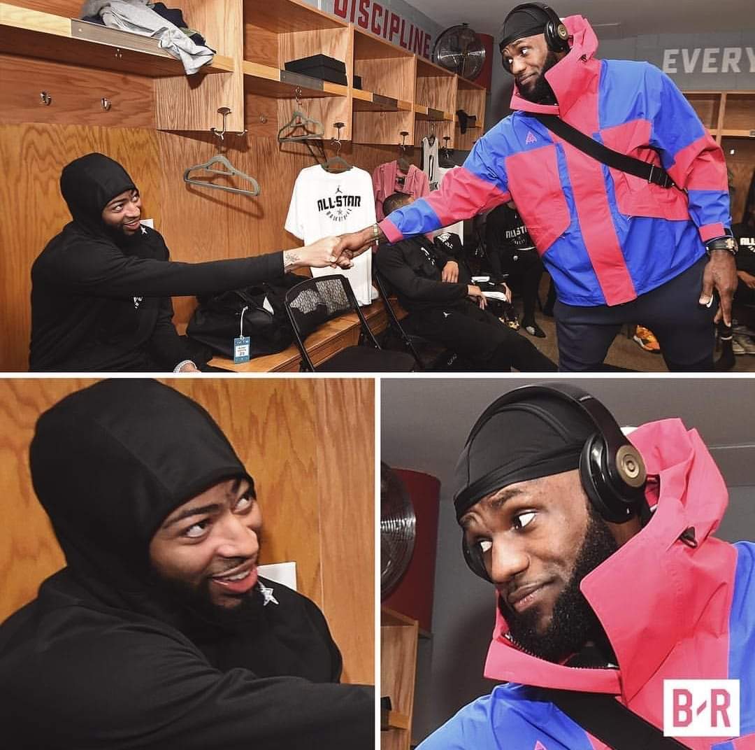 Love is in the air #NBAAllStar #NBA #LakersNation #NBAAllstar2019
