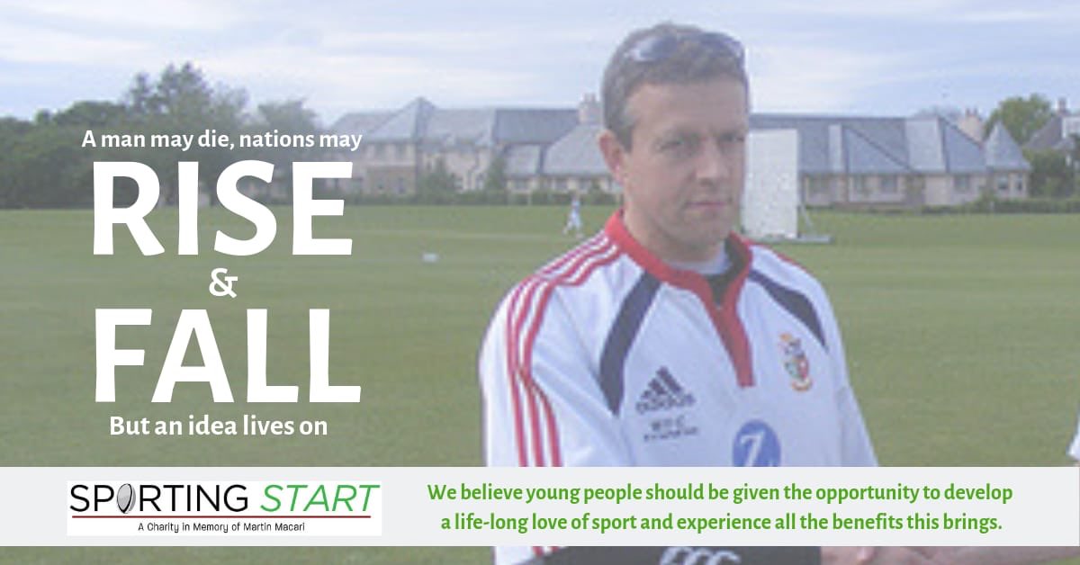 lifelongsport's tweet photo. Two years ago today we lost the inspiration behind our charity. Rest in peace Martin Macari, your legacy lives on in so many ways. https://t.co/4XRTvPLrQv