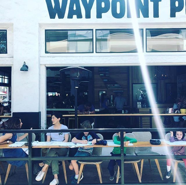 We’ve got a patio for all your pups! It’s Sunday. It’s sunny. Come brunch! ☕️🍳🥓🥞🍾 #northpark #eatwelltraveloften #sandiego #bloodymary #eggs #coffee #bacon