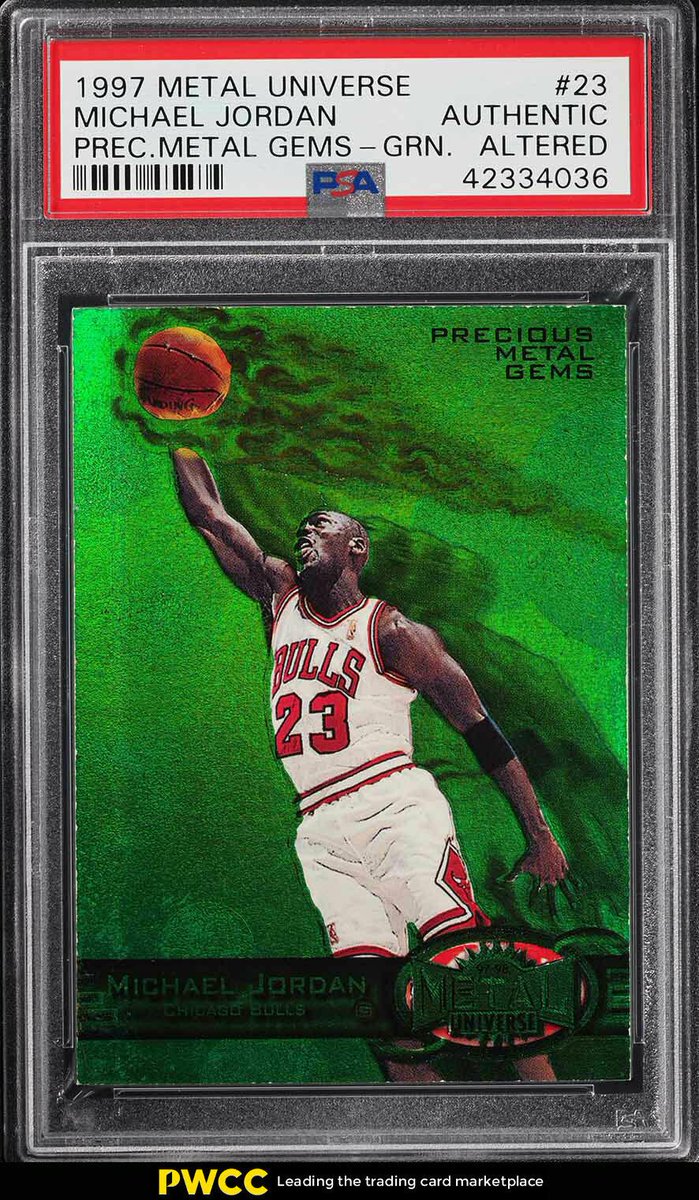 Whether you’re watching the #AllStar4 game at home or in his hometown of Charlotte, don’t miss your chance to own this ultra-rare, 1997 Precious Metal Gems MJ trading card, only one of ten ever made! https://ebay.to/2SUgflC