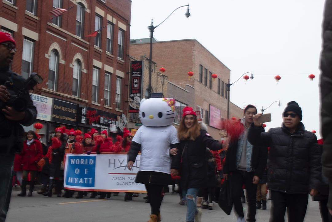 ZacTheInsomniac's tweet photo. The best part of the whole parade. Do your stuff Twitter. #hellnokitty https://t.co/D0k6SeBHwh