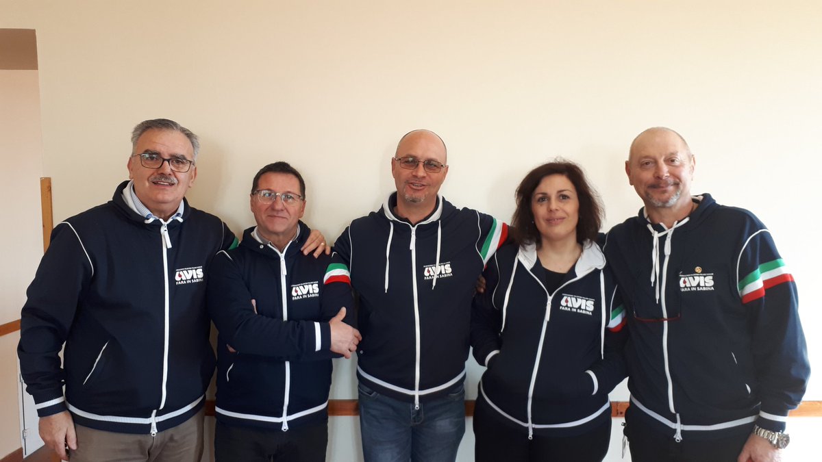 AvisFaraSabina's tweet photo. Esecutivo Avis Fara In Sabina #altruismo #solidarietà #avisfarainsabina #iodonotuvivi #plasma #piastrine #ig_avis #donatoridisangue https://t.co/vdwz0013wD