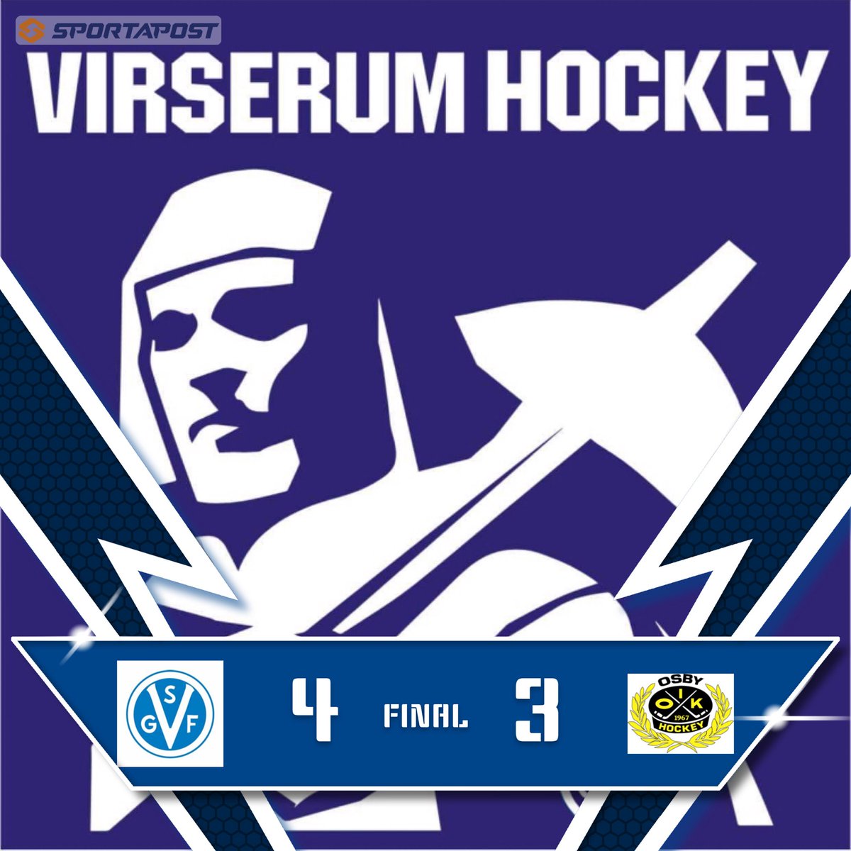 virserumssgf's tweet photo. Vi vänder 0-3 underläge till vinst
Moralmatch som visar vår styrka
Vi hamnar på en fjärdeplats i tabellen med samma poäng som Osby:s 27
Endast målskillnaden skiljer oss åt
Nu väntar kvalserien och det roligast på hela säsongen
#alltrean #virserum #motdiv2 https://t.co/mI1fBlVAJI