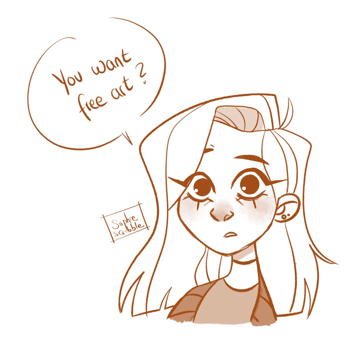sophiescribble1's tweet photo. Please don’t ask for free art ❤️ artist’s time and effort has value ❤️ #arthasvalue https://t.co/kmMjmgQIiE