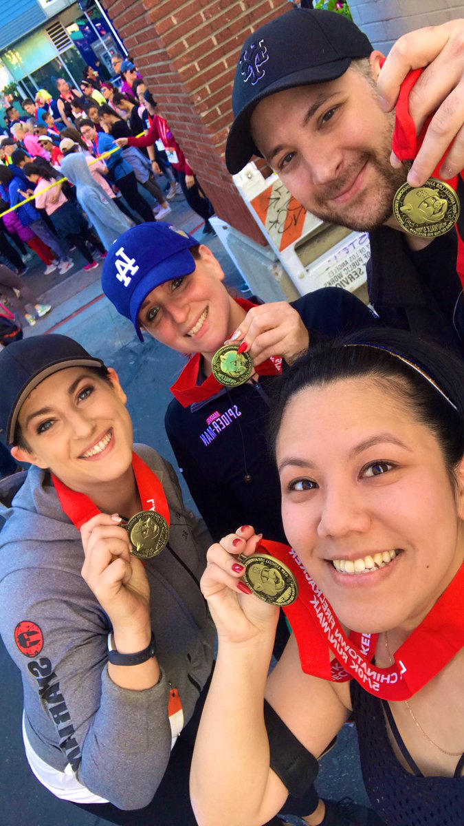 jennxlai's tweet photo. survived the firecracker 5k in chinatown this morning (after i hadn’t run for almost two years). happy sunday! ☀️ https://t.co/BD5577sfp8