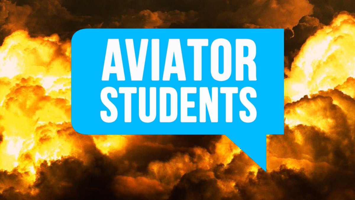 StudentsAviator's tweet image. AV8R STUDENTS 2NITE @ 6PM IN DERBY