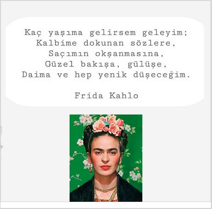 ModaDusleri's tweet photo. Günün Sözü 
#gününsözü #fridakahlo #fridakahlosözleri #moda #modadüşleri #modablog https://t.co/GqHyaPSAnA