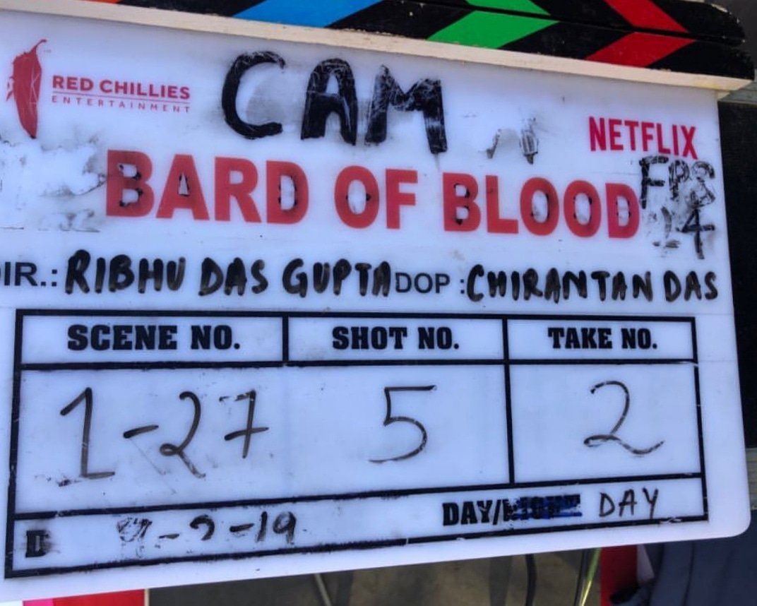 Bard of Blood 2019 @netflix_in
Directed by #RibhuDasgupta
Produced by @redchilliesent #GauravVerma
@jaideepahlawat @shashankarora @amitbimrot @amyradastur93 @sobhitad @therealemraan @DanHusain @vineetkumarsingh