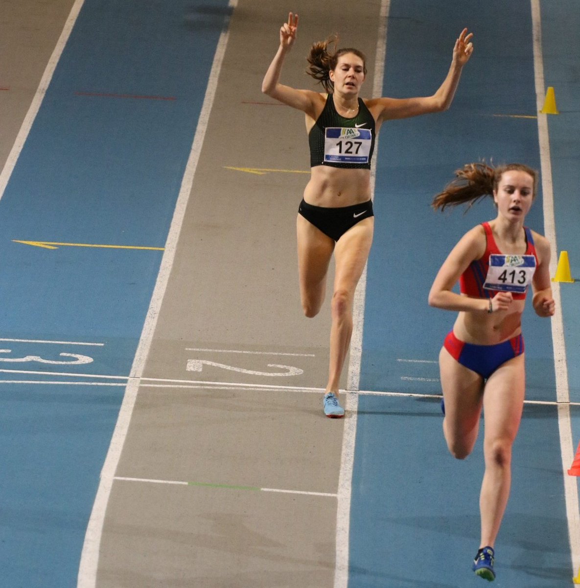 Nederlands Kampioene 1500m : <a href="/maureenkoster/">Maureen Koster</a> ! #NKindoor