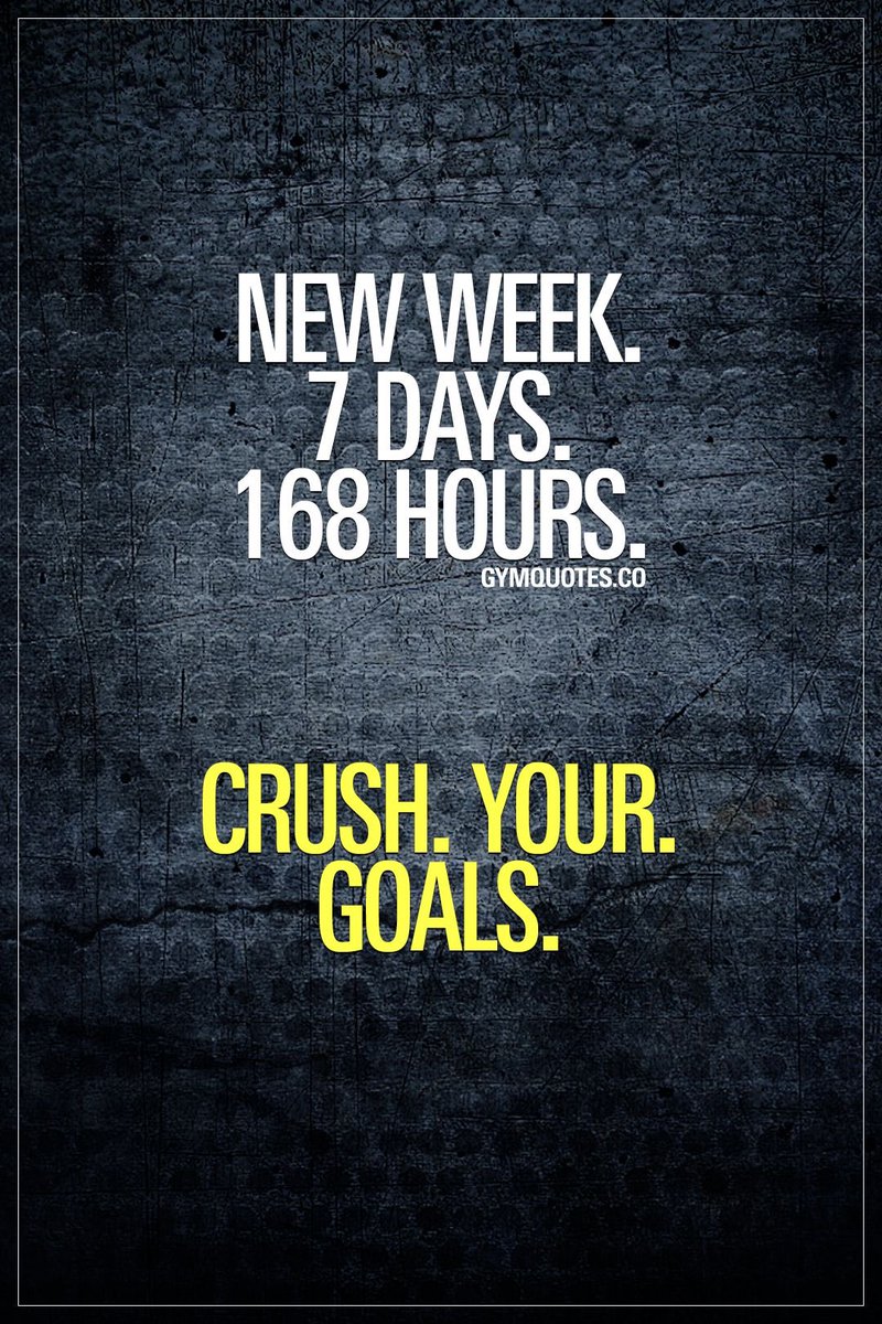 mom2afullhouse's tweet photo. It’s a new week! Get up! Get moving! Push harder! You can succeed! Crush your goals! #NotAnEasyFix #WorkForIt #WhateverItTakes #NeverGiveUp #KeepPursuingYourDream #YouAreWorthIt #BeBetter #Motivation #GainsDigga #GoalDigga #BeastModeBeauty #NoPainNoGain #FeelTheBurn #GetAfterIt https://t.co/k26ujdLCuQ