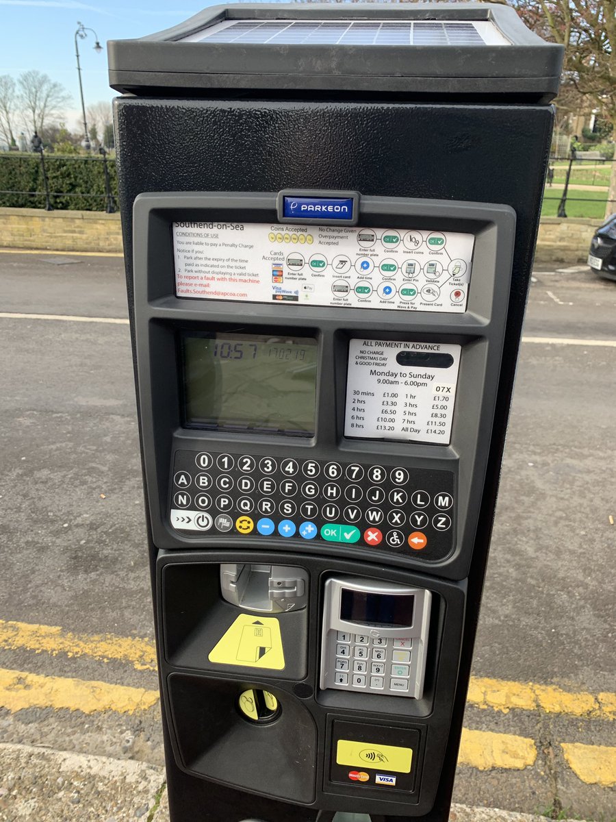 JamesCourtenay's tweet photo. Can’t park for less than 2hrs in Southend? Simply not true...
#Location02058 #PrittlewellSquare #1hrorless #3000spaces https://t.co/qboJkDJjLn