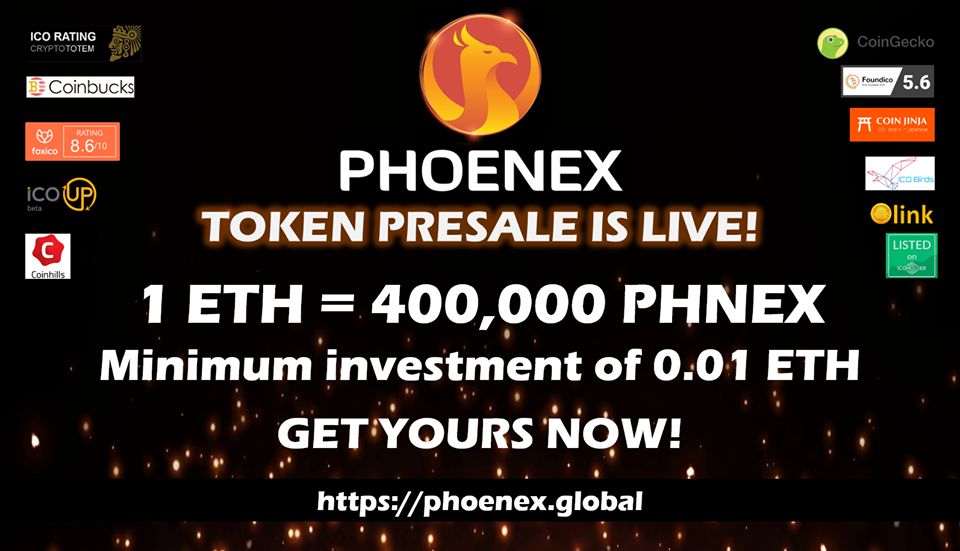 francescaelisse's tweet image. Bounty is Live! 🔥🔥
bitcointalk.org/index.php?topi…

🔗Airdrop Form 🔥👇
docs.google.com/forms/d/1wCo87…

#Bounty #Airdrop #Selfdrop #PHOENEX #PHNEX #ERC20 #Ethereum #Bitcoin #Cryptocurrency #TokenPresale #ICO #ExchangeProject