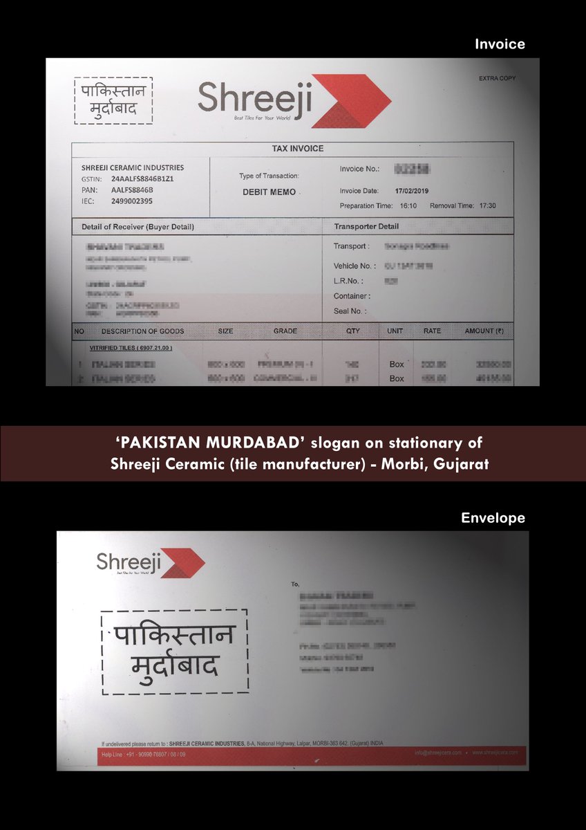 pratikpatel_in's tweet photo. गुस्सा भी, कडा संदेश भी...
 
हर एक भारतीय के मन की बात,
'पाकिस्तान मुर्दाबाद'...

@ShreejiCeramic 👍
🇮🇳 Jai Hind 🇮🇳 https://t.co/sLvvcNmiE4