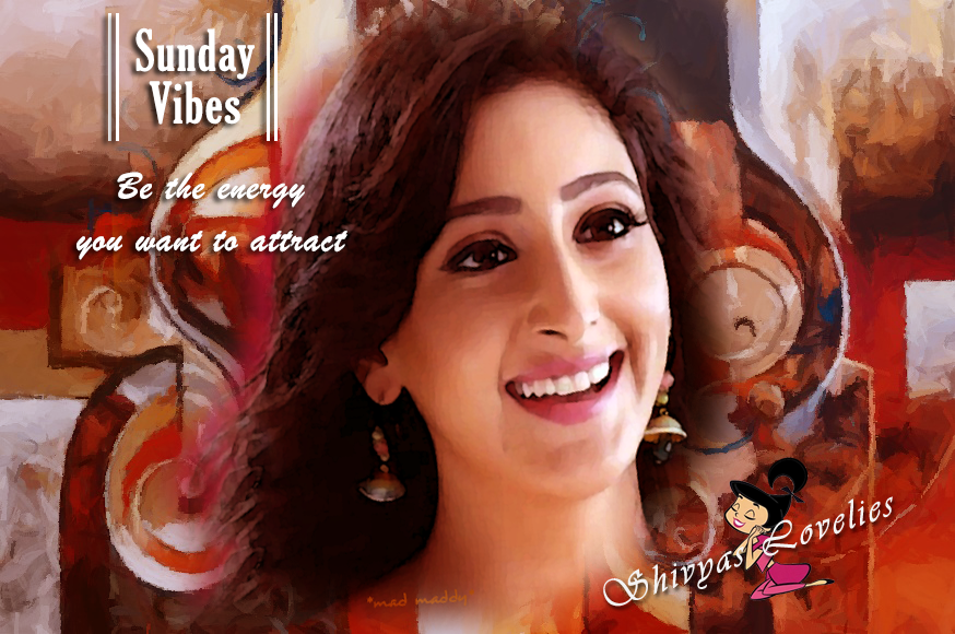 ShivyasLovelies's tweet photo. Sunday Vibes : Be the energy you want to attract.

#sundayvibes #shivyagyaan #goodnightfolks #shivyapathania #shivya 
@shivyapathania https://t.co/QyZuJgLZAx