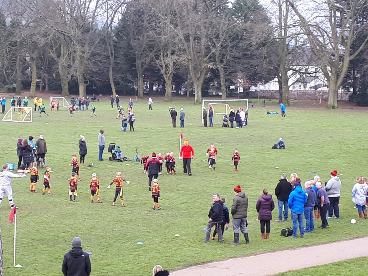 Abergavennymini's tweet photo. Great morning of Rugby at Bailey Park with @RhymneyJ @abercarnmandj @MCollinsDonk @GarethLavington @JoPowell1980 https://t.co/qP1Fl7Zz3C