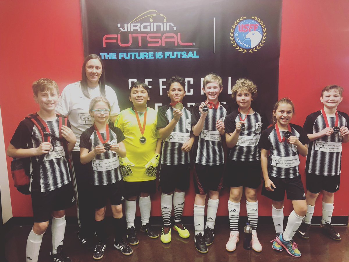 FutsalVb's tweet photo. We are the champions! 🏆#vbfutsal #thefutureisfutsal https://t.co/lDR4EIuWin