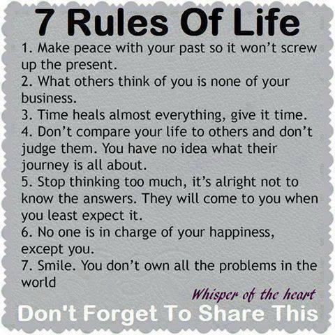 Phil_Runners's tweet photo. 7 rules of life | #quote #coach #motivate #inspire https://t.co/OB2l6Mchg4