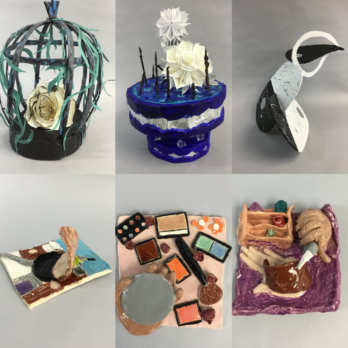 GarnersArtroom's tweet photo. We had 12 Sculpture and Design Students recieve 4's yesterday at VASE! I'm so proud, everyone did AWESOME!!!! #pisdcreatesart #TAEA #Vase2019 @WHS_Warriors https://t.co/wE8nKOeyXG