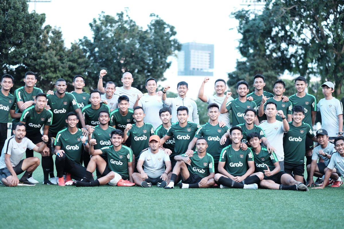 Skuat Timnas U-22 Indonesia di Piala AFF U-22 2019.