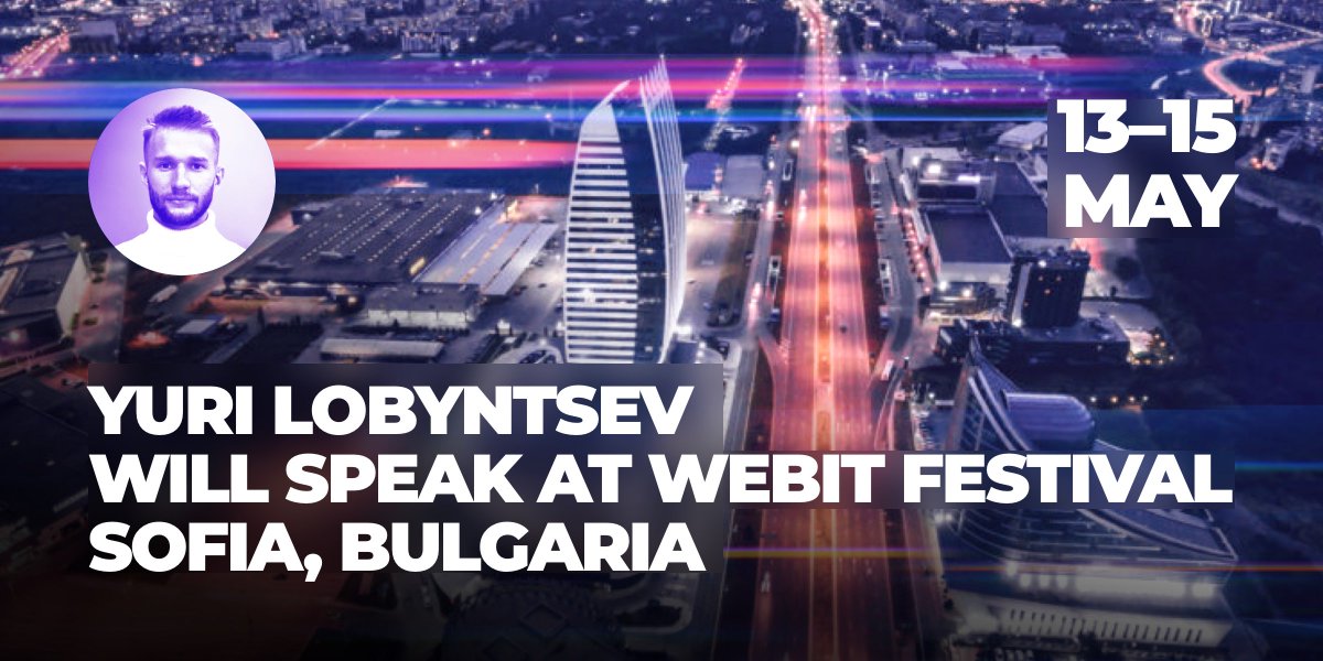 Cindicator's tweet photo. On May 13–15 Cindicator CTO &amp; co-founder @yurieasy will speak at the @WebitCongress in Sofia, Bulgaria. This is one of the largest event in Europe that gathers 10 000+ attendees, 500 investors and 1000 policy makers, municipalities, government organizations. https://t.co/nnEemsC6cF