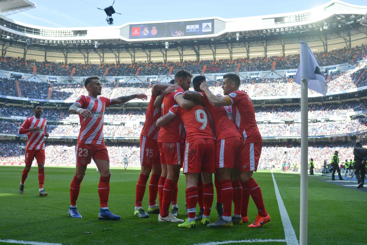GironaFC's tweet photo. 📸 Imatges d'un partit per recordar! 😍

👉 https://t.co/6o8plIguem

#RealMadridGirona #GironaFC #OrgullGironí https://t.co/0VcdziqInm