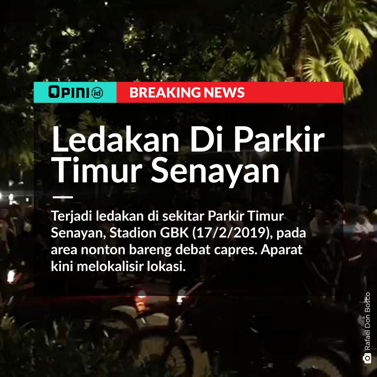 OPINI_id's tweet image. BreakingNews

#OpiniBreakingNews #DebatPilpres2019 #DebatKeduaPilpres2019