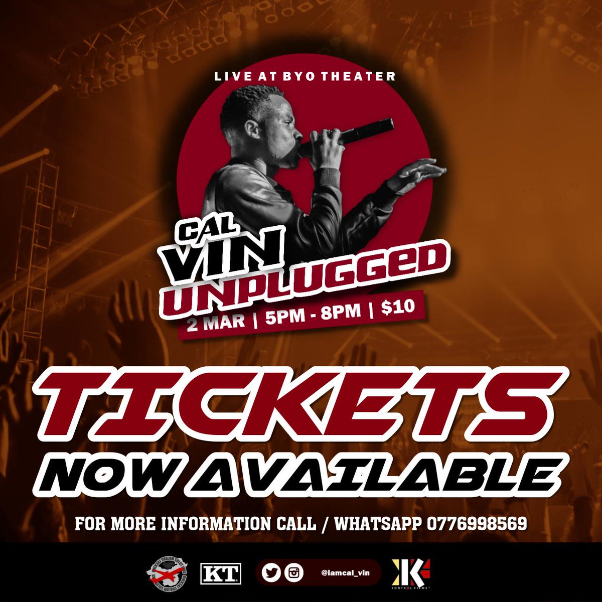kingcal_vin's tweet photo. #CelebrityFriendsSupport
@patphiri how many tickets are u buying n giving away?  #Cal_VinUnplugged #2March #ByoTheater https://t.co/xDDM6fRv5G