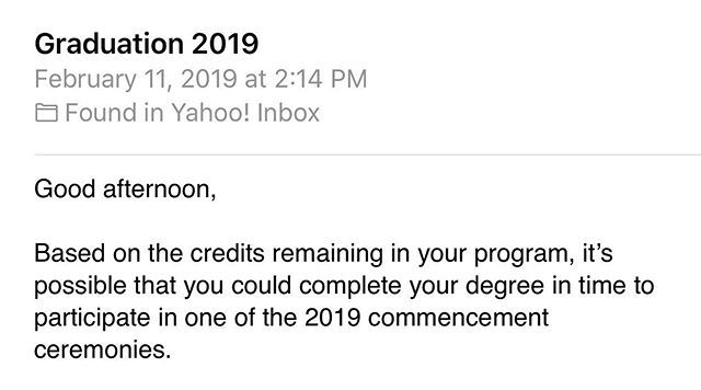Iamdavidgibbons's tweet image. Oh snap! It’s getting real! ☕️📓😳😁🤓👍👨🎓
.
.
.
.
.
#college #devryuniversity #graduation #bachelordegree #fasttrack #education #nevertooold #nevertoolate #4yeardegreein3 bit.ly/2Ii5yp5