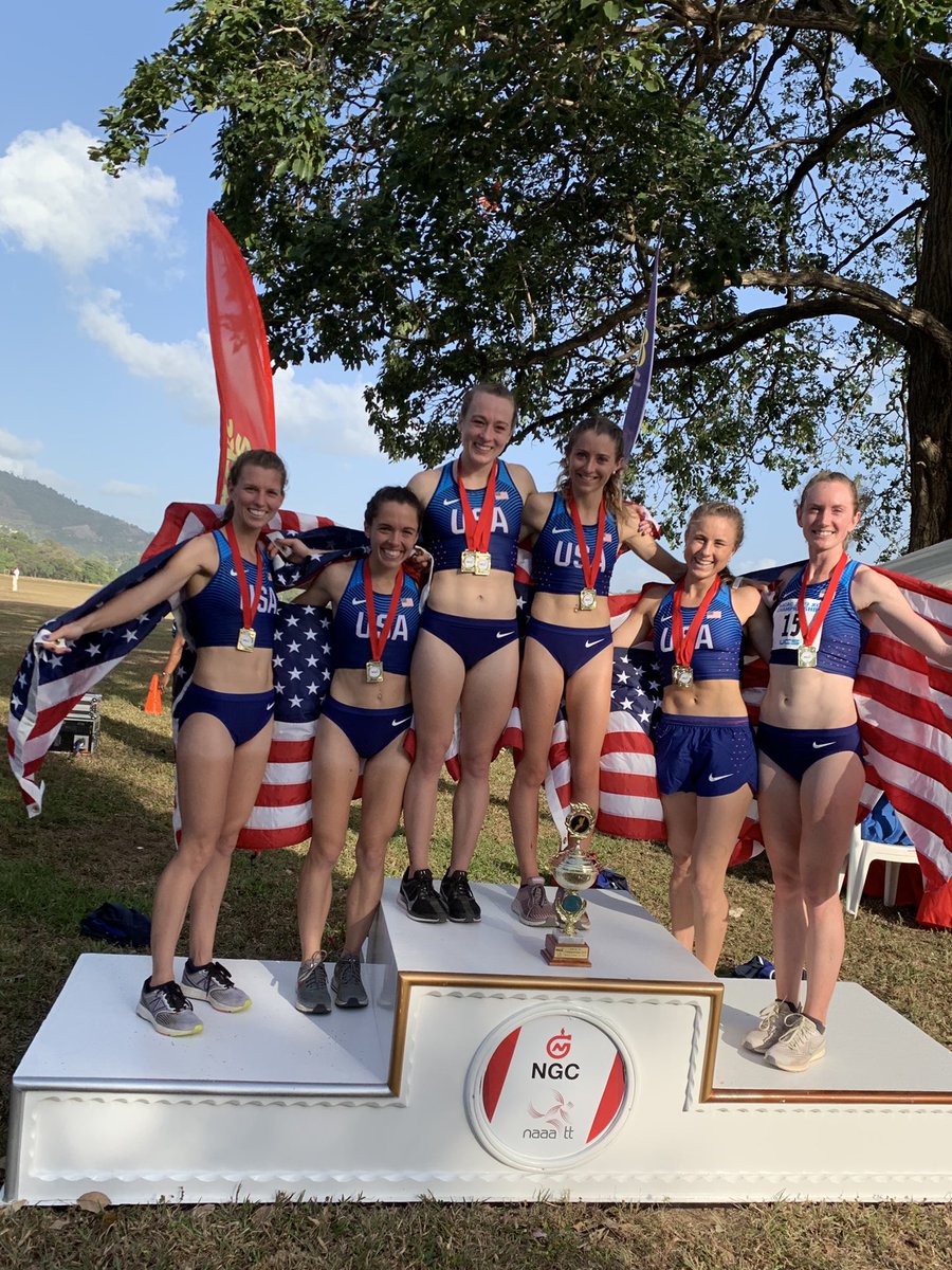 _samanthapalmer's tweet image. It was a fun few days in Trinidad! Wasn't the best individual effort for me BUT the 🇺🇸 came away with the win for the first time in a few years! It was an amazing experience thanks to @usatf. Also a big thank you to @RRCAnational for helping to fund my dreams.