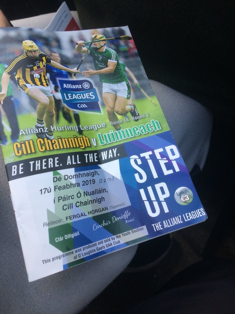 Half time in Nowlan Park Limerick lead by 2.10 to  0.07 Goals from Shane Dowling and Conor Boylan