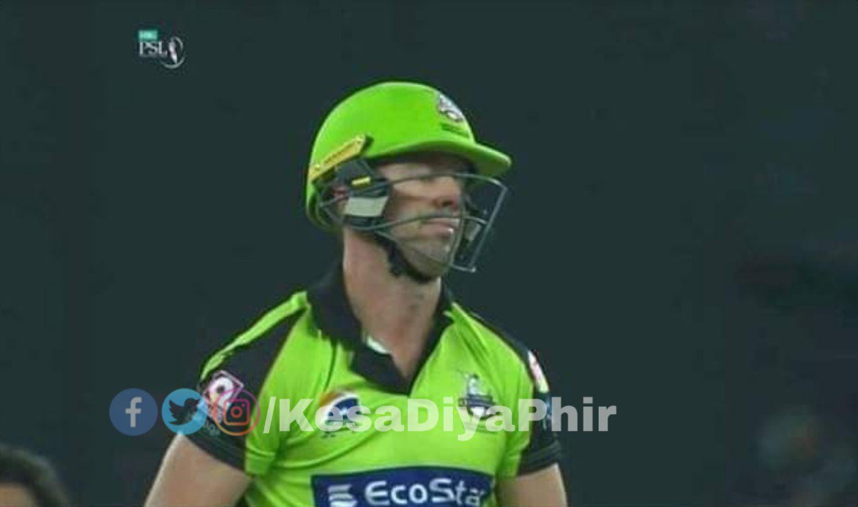 Happy Birthday AB Devilliers from Hassan Ali. 