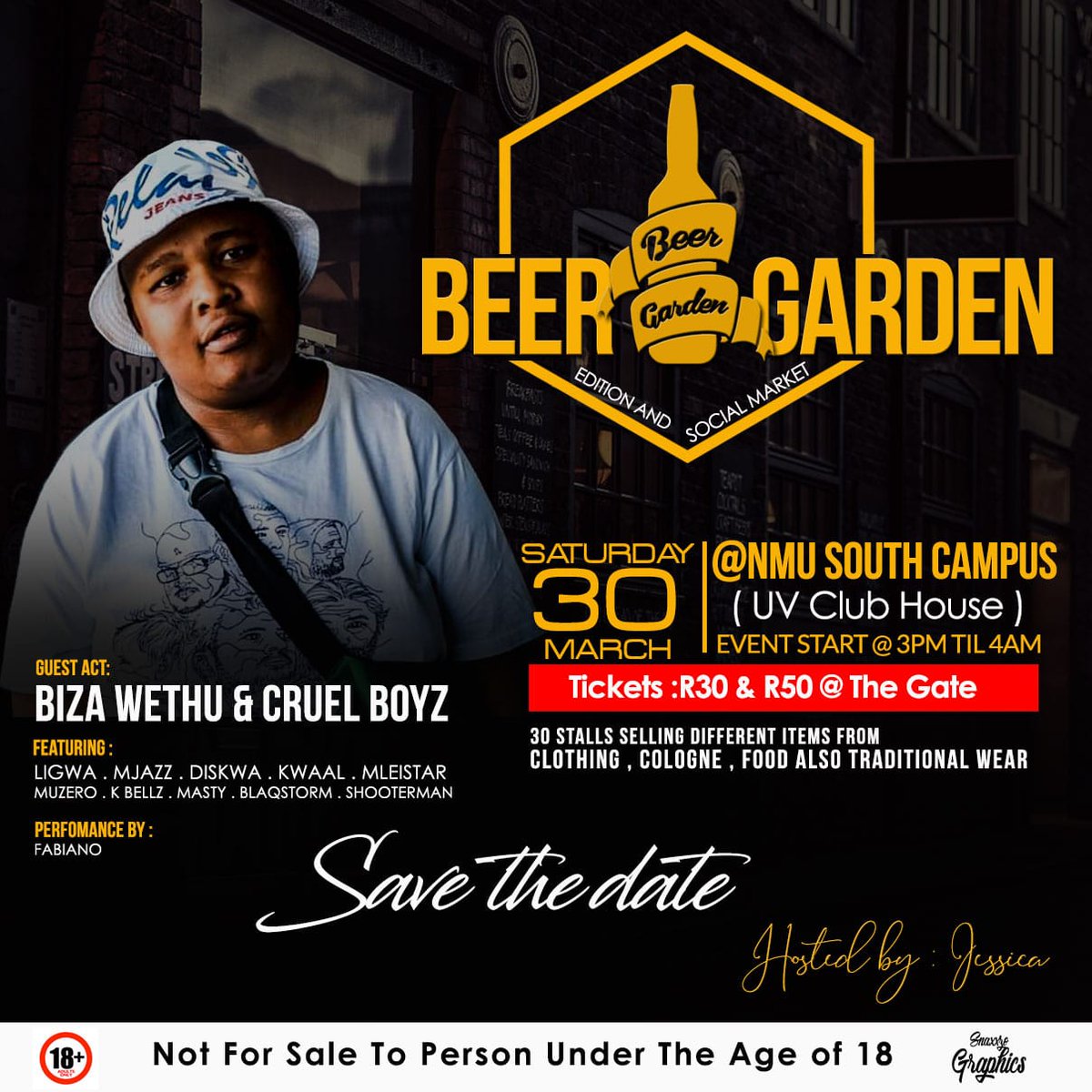 Where are my PE friends we doing this at NMU 30th March 2019 SAVE THE DATE 🔥🔥🔥
<a href="/DjHlesko/">CruelBoyz</a>
<a href="/CruelBoyz12/">CruelBoyz</a>
<a href="/BizzaW/">Usagcwala ngam</a>