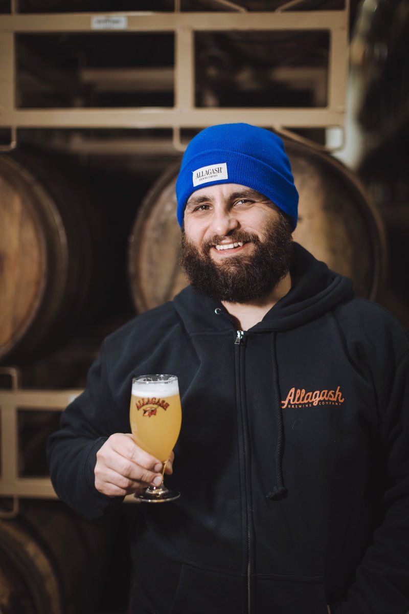 This is Chris. He is a HUGE fan of our barrel-aged beers here at Allagash. So much so that he will be hosting Beer 101 on 2/22 at 6pm with a focus on barrel-aged beers at Allagash! For more info and to buy tickets, check out bit.ly/2tnQ0pq !