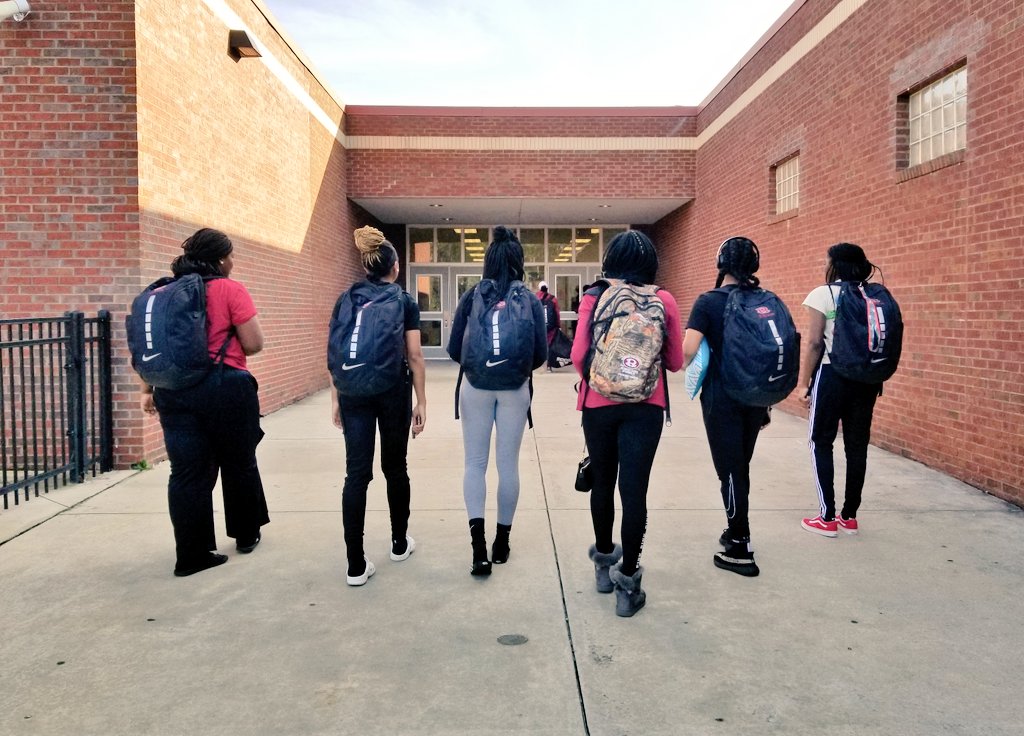 Our Seniors played their last game last night. It wasn't the outcome we were hoping for but the future is promising for each of these ladies. They each are special in their own way and will forever hold a special place in our hearts! 💪🏽😍🏀👩🏾‍🎓