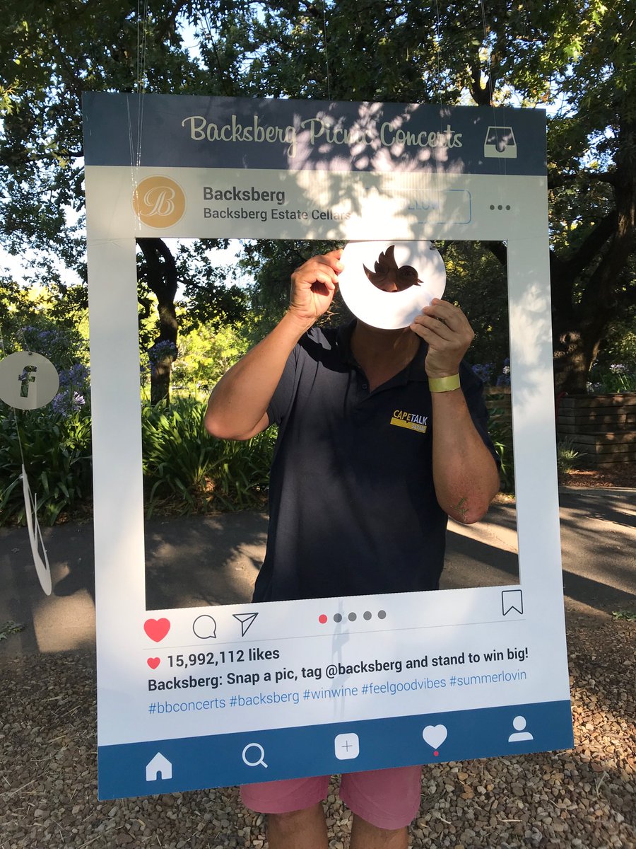 brucebusiness's tweet photo. Be like Bruce #bbconcerts - do this and take home three bottles of Tread Lightly wine from the magnificent @Backsberg - otherwise I will https://t.co/xbjbYVpfhx