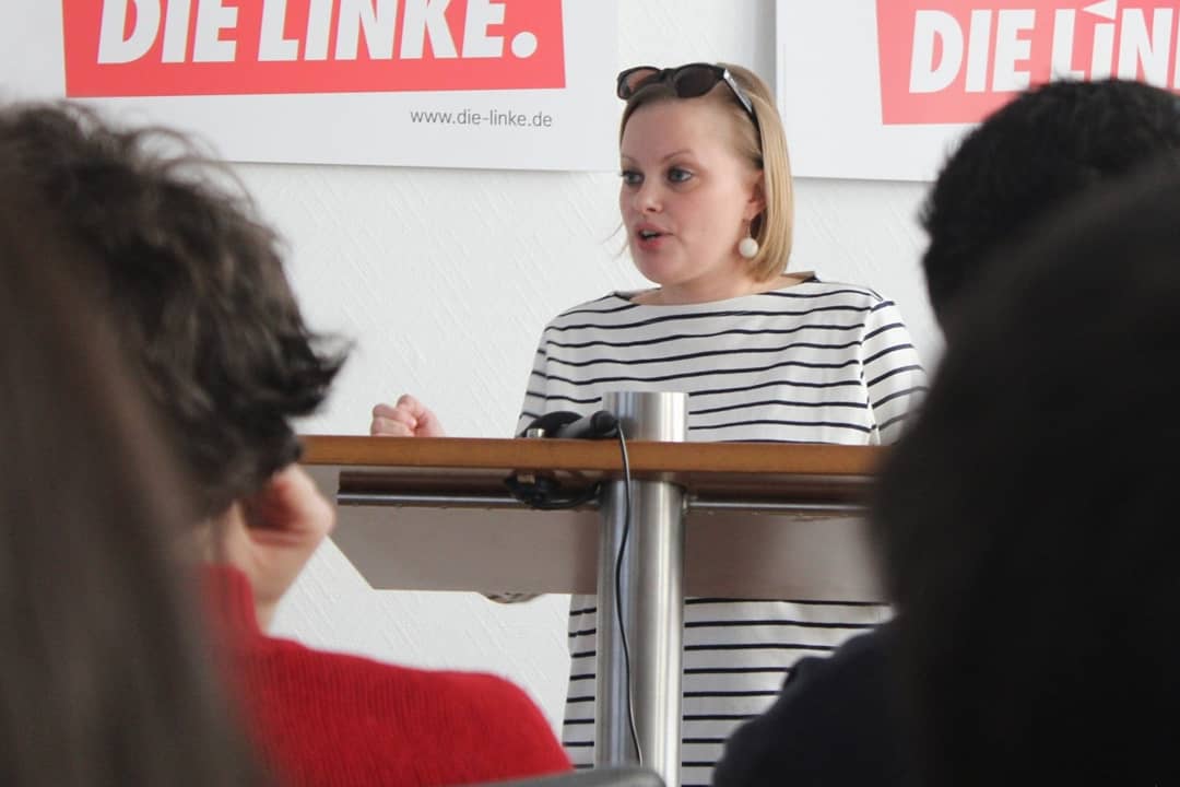 Hoy hemos celebrado en #Berlín el acto «La izquierda para una Europa que lucha», con <a href="/sirarego/">Sira Rego 🔻</a> y <a href="/MariaExterior/">María Martínez</a>, candidatas de @iunida a las #EleccionesEuropeas; <a href="/pascalmeiser/">Pascal Meiser 🚩</a> y <a href="/JudithBenda/">Judith Benda</a>, de <a href="/dieLinke/">Die Linke</a>; y compañeras del <a href="/PCEExterior/">PCE Exterior</a>, <a href="/PodemosBerlin/">Podemos Berlin</a> y el <a href="/PCdeChile/">Partido Comunista de Chile</a>.