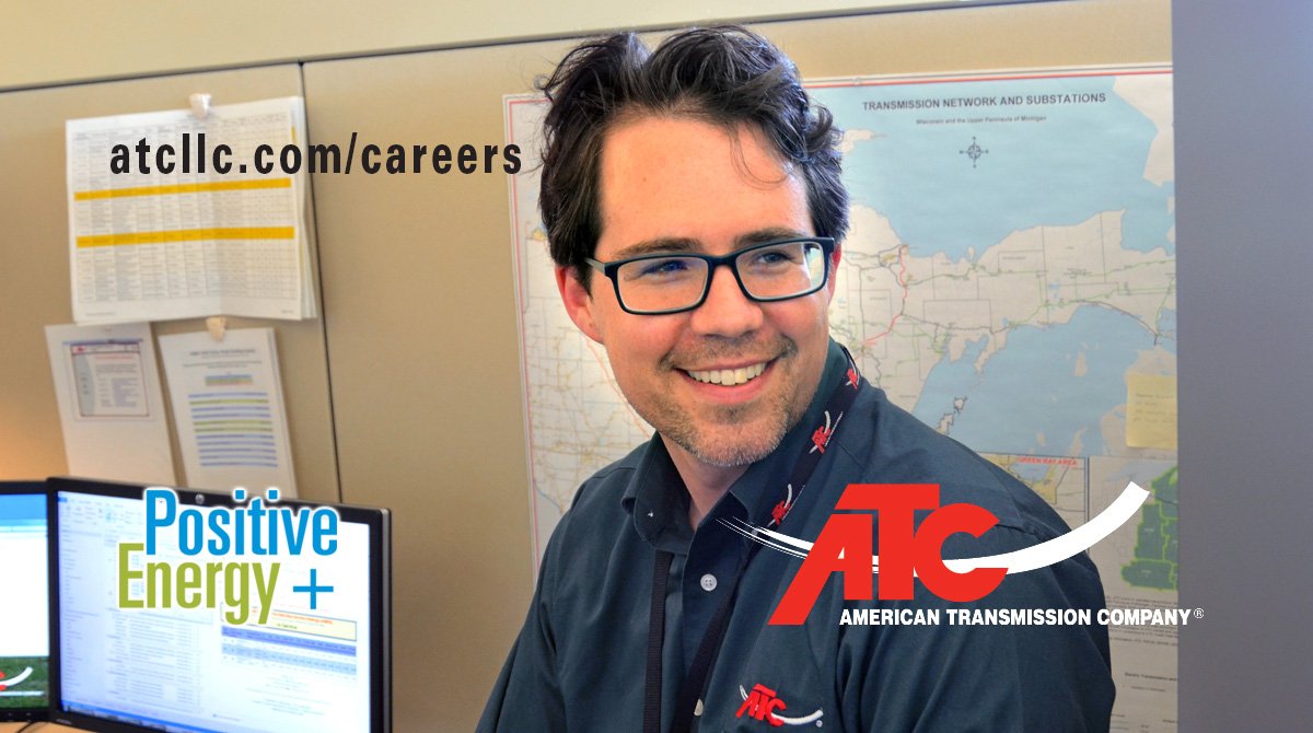 Bring your #PositiveEnergy to ATC! We're looking for a substation #engineer who will be responsible for technical design, oversight and review of project engineering work in support of the development of our substation projects. ow.ly/Idjw50kW1ET