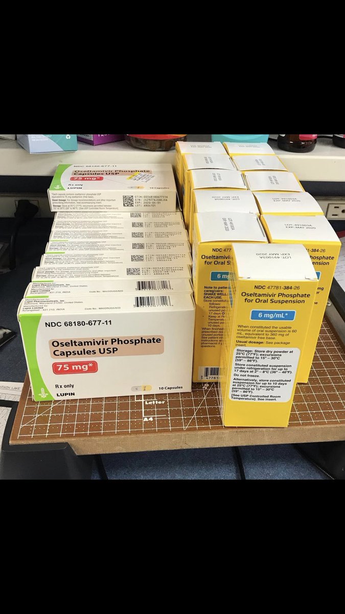 MoosePayton's tweet photo. My dad has Tamiflu available at his pharmacy if anyone needs it! He’s going to open today! Call-304-872-9000 https://t.co/mCyNUO8i1F
